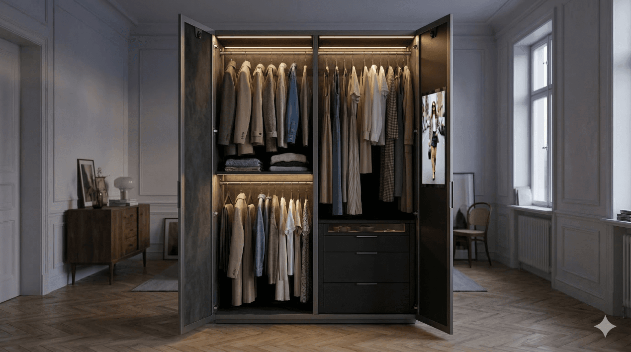 GlanceLook desktop landing visual from the concept document