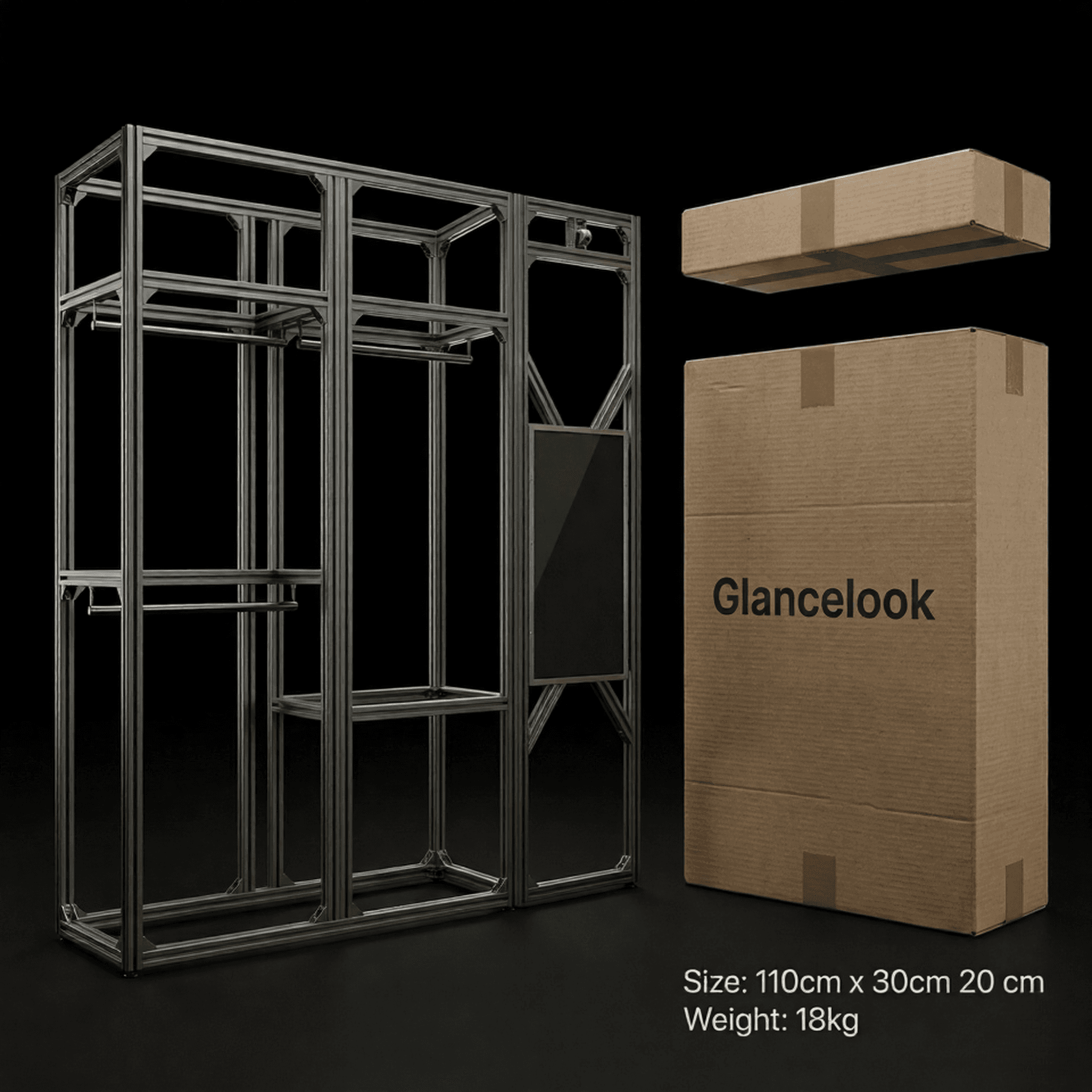 Exploded hardware system view
